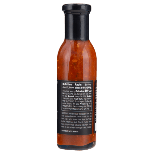 10.6oz Spicy Moroccan Sauce Nutrition