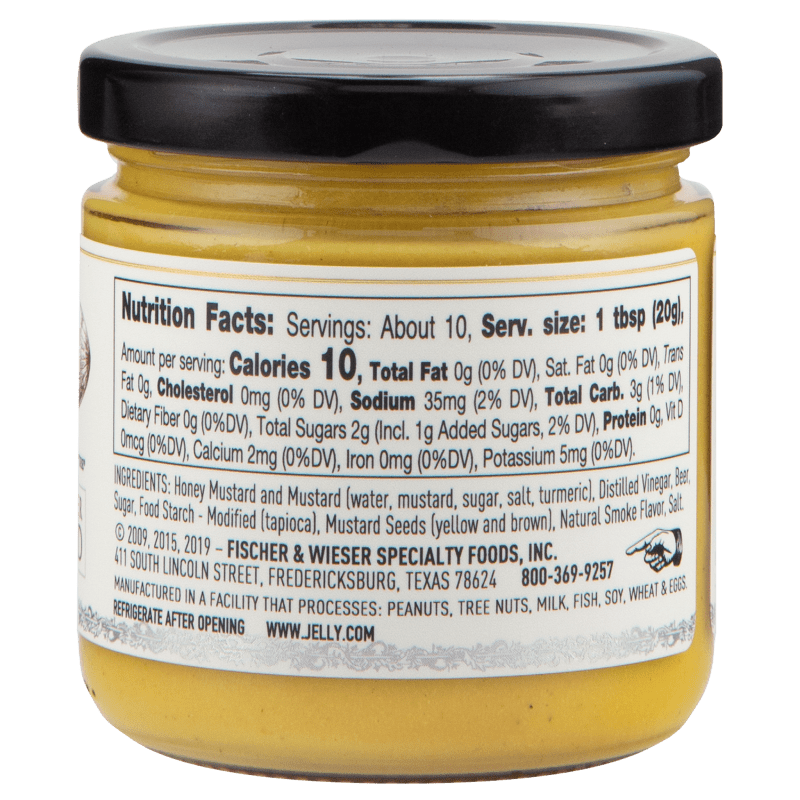 7.5oz Brat Haus Beer Mustard Nutrition