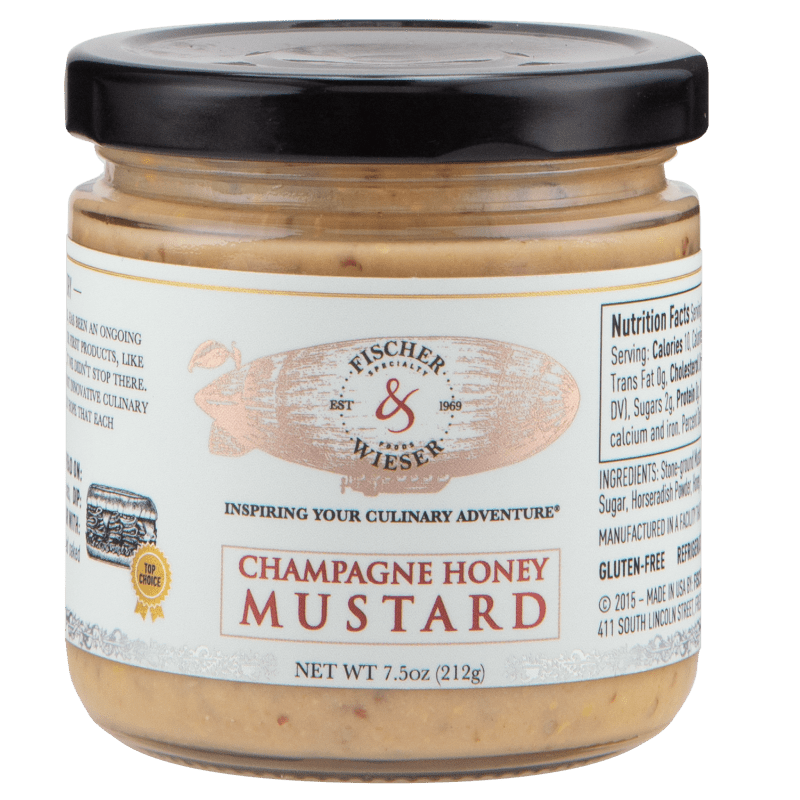 7.5oz Champagne Honey Mustard Feature